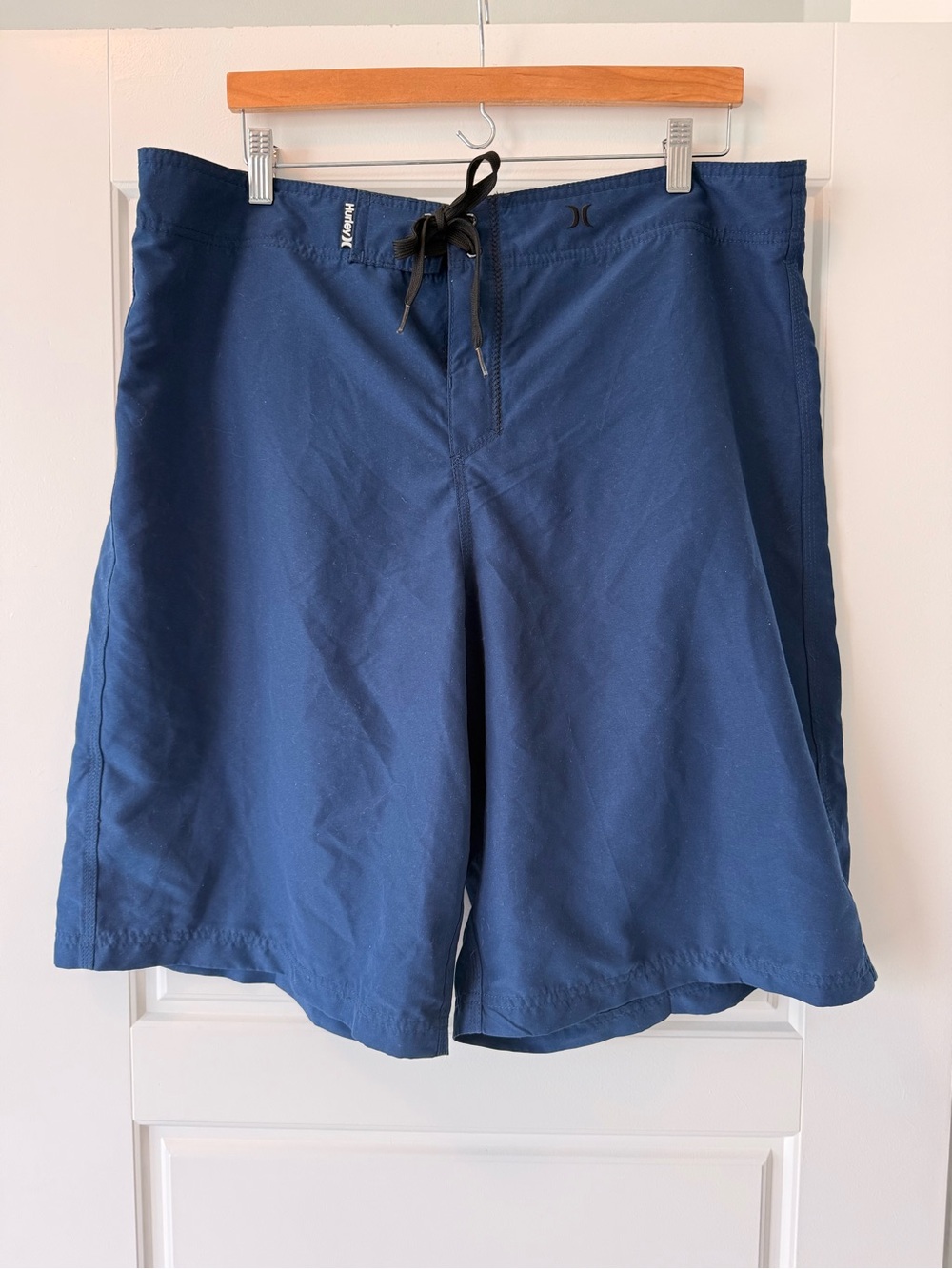 Hurley Dark Blue Swim/Board Shorts with Black Waistband